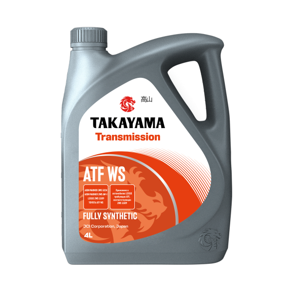 Жидкость для автоматических трансмиссий Takayama Transmission ATF WS 4л