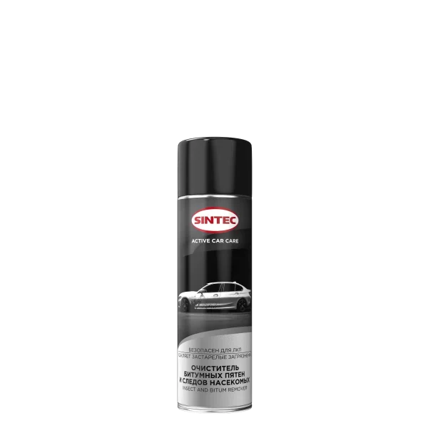 Sintec Очиститель битумных пятен и следов насекомых Insect And Bitum Remover 650мл (аэрозоль) (ПТ)