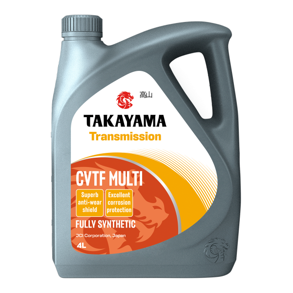 Жидкость для бесступенчатых трансмиссий Takayama Transmission CVTF Multi 4л