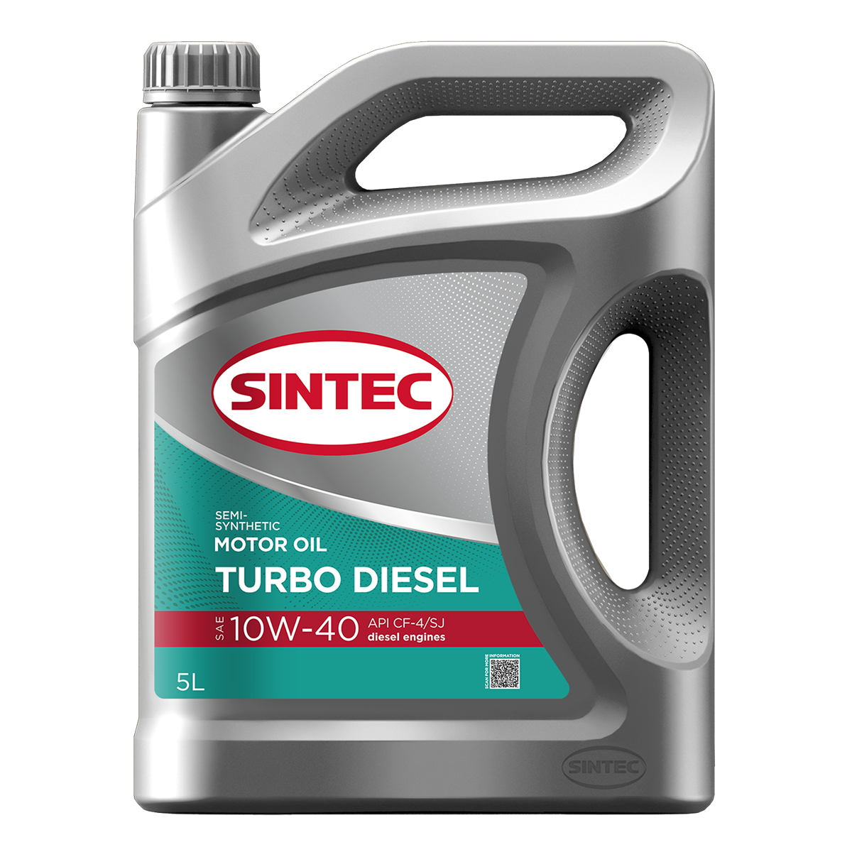 Масло моторное полусинтетическое Sintec Turbo Diesel SAE 10W-40 API CF-4/SJ 5л