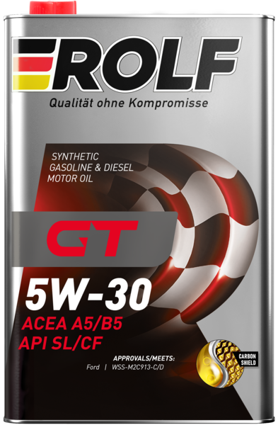 Rolf GT 5W-30 A5/B5 SL/CF 1л (металл)