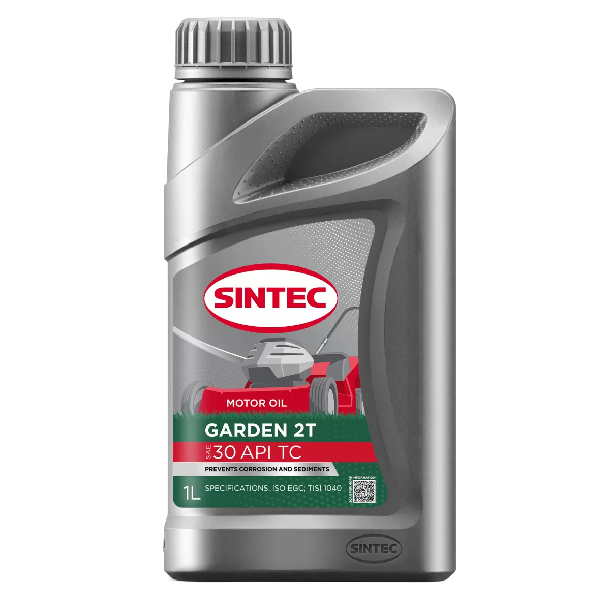 Масло моторное для двухтактных двигателей Sintec Garden 2T API TC 1л