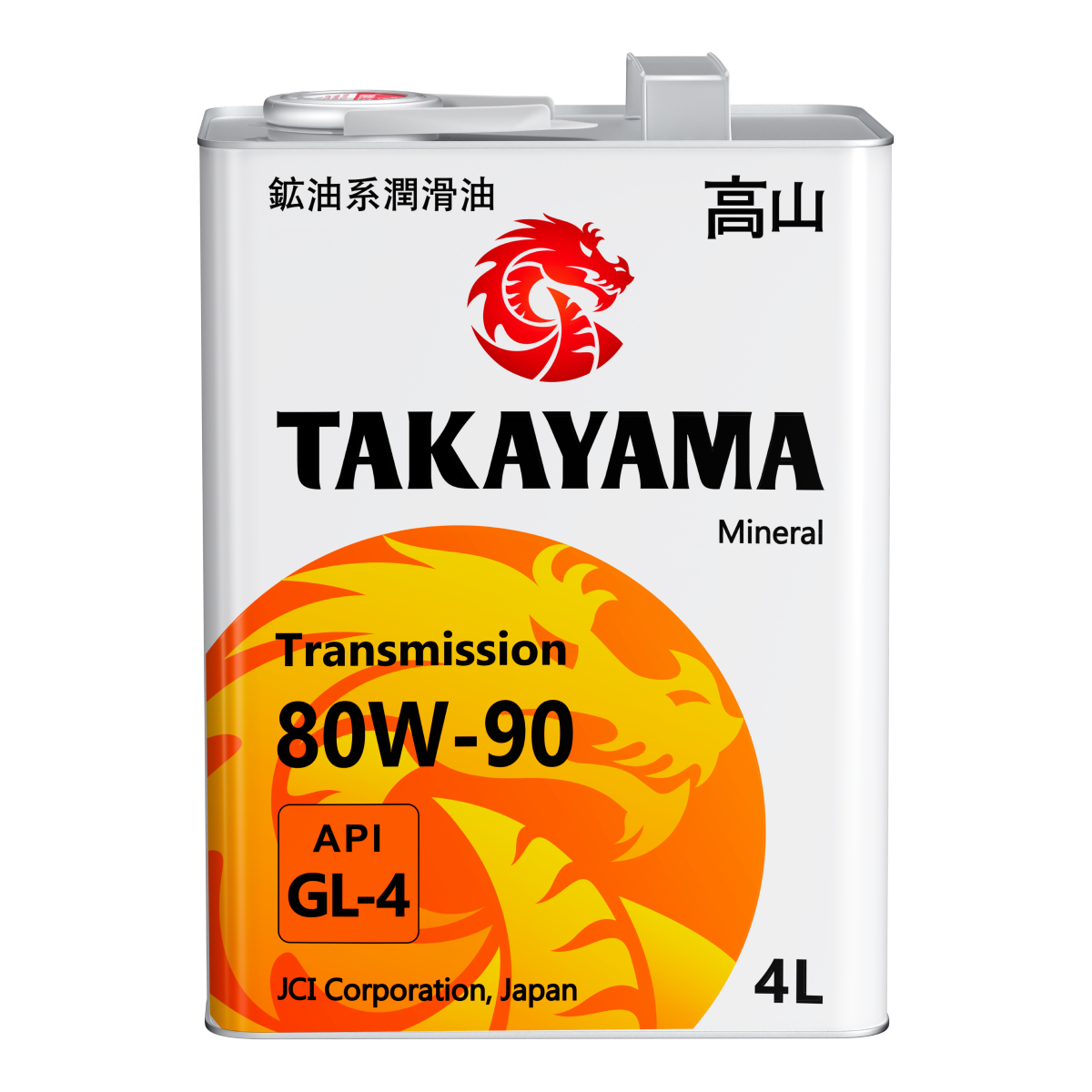 Takayama Transmission 80W-90 GL-4 4л (металл)