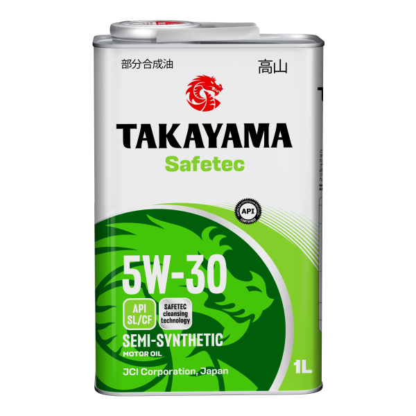 Takayama Safetec 5W-30 SL/CF 1л (металл)