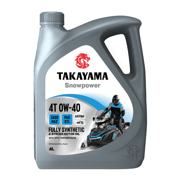Takayama Snowpower 4T 0W-40 SN MA2 4л