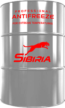 Жидкость охлаждающая низкозамерзающая Sibiria Antifreeze G11 green -40 210кг (металл)