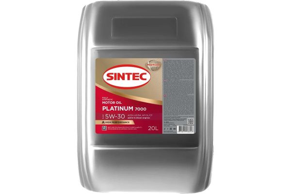 Sintec Platinum 7000 5W-30 A3/B4 SL/CF 20л