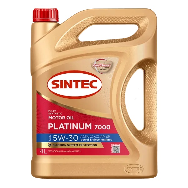 Sintec Platinum 7000 5W-30 C3 SP 4л