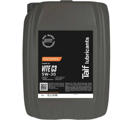 TAIF VITE 5W-40 20L SN, C3