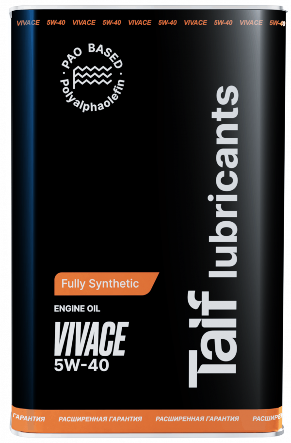 TAIF VIVACE 5W-40 4X4L SN, A3/B4