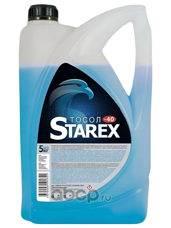 Starex Тосол синий -40 5кг (Север)