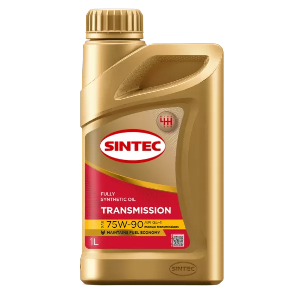 Масло трансмиссионное синтетическое Sintec Transmission SAE 75W-90 API GL-4 1л