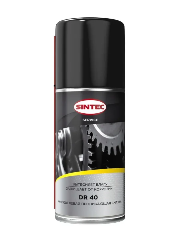 Sintec Смазка многоцелевая проникающая DR 40 210мл (аэрозоль)