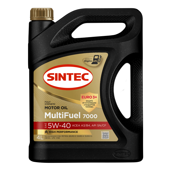 Sintec Multi Fuel 7000 5W-40 A3/B4 SN/CF 4л