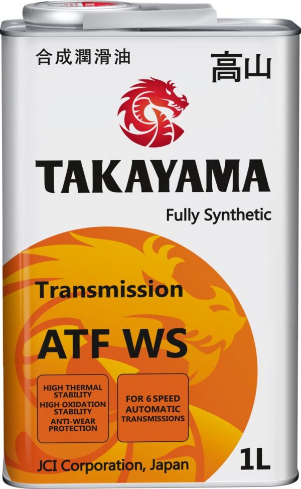Takayama Transmission ATF WS 1л (металл)