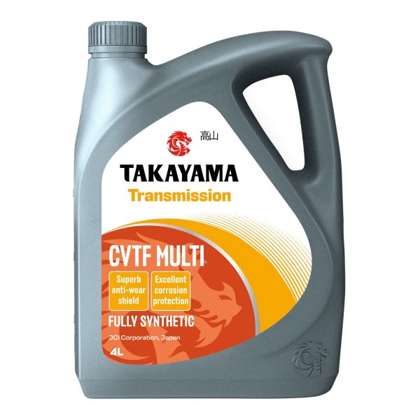 Жидкость для бесступенчатых трансмиссий Takayama Transmission CVTF Multi 4л (металл)