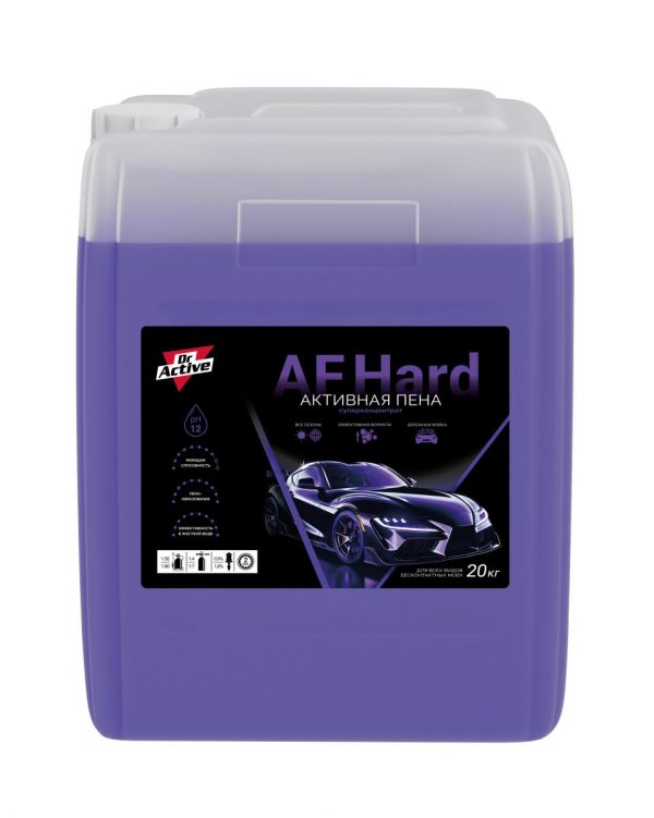 Автошампунь для бесконтактной мойки Sintec Dr.Active Активная пена AF Hard 20кг